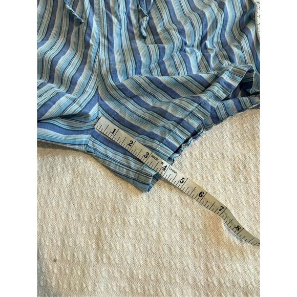 Set of 2 Vanity Fair striped Cotton pajama shorts - Picture 7 of 12